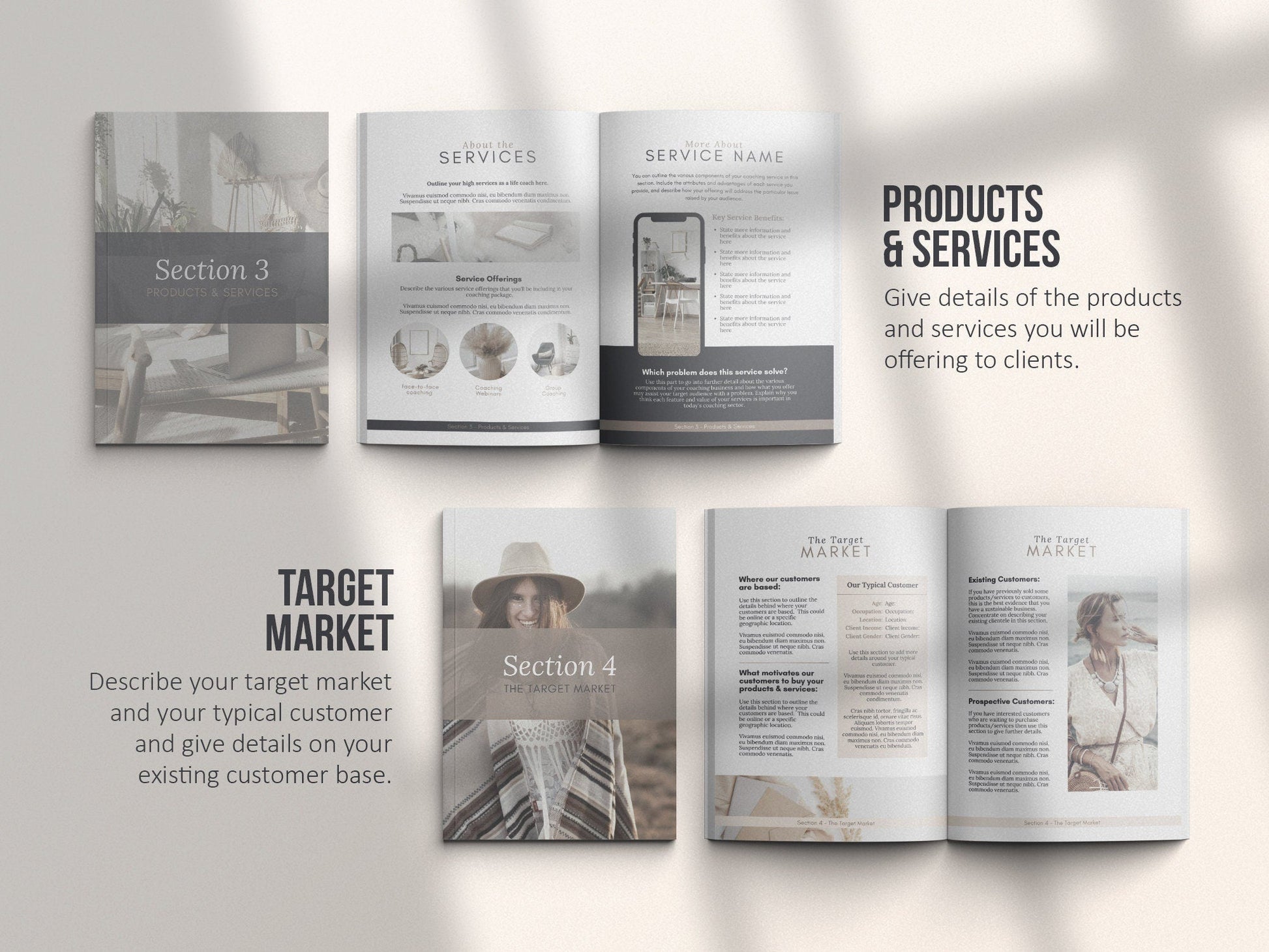 Coaching Business Plan Template (royal)