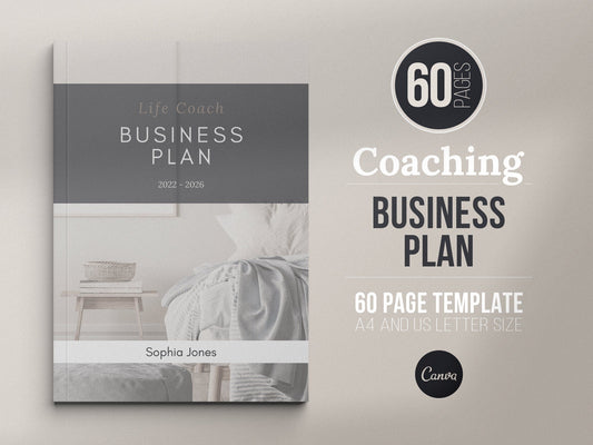 Coaching Business Plan Template (royal)
