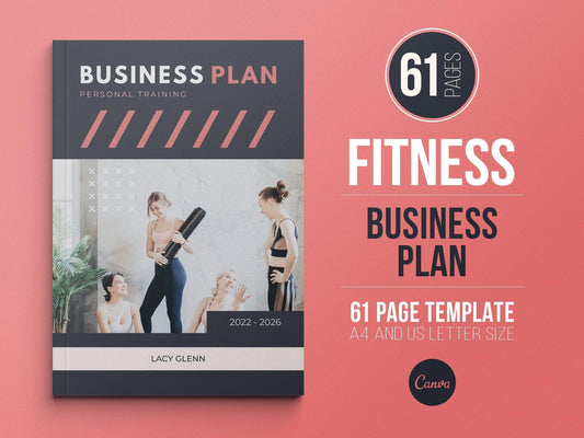 Fitness Business Plan Template (blush)