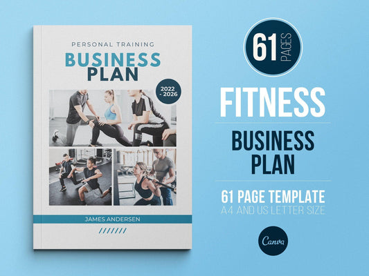 Fitness Business Plan Template (sky)
