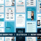 Fitness Client Welcome Pack and Client Goodbye Pack (sky)