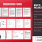 Personal Trainer Client Intake Forms and Fitness Trackers (Scarlet)
