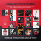 420 Fitness Instagram Post Templates (Scarlet)