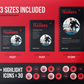 420 Fitness Instagram Post Templates (Scarlet)