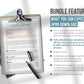Life Coaching Client Intake Forms (teal)