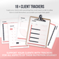 Nutrition Coach Client Intake Forms and Nutrition Trackers (Blush)