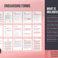 Nutrition Coach Client Intake Forms and Nutrition Trackers (Blush)