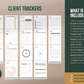 Nutrition Coach Client Intake Forms and Nutrition Trackers (Nature)