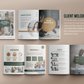 Nutrition Client Welcome Pack and Client Goodbye Pack Templates (Nature)