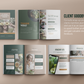 Nutrition Client Welcome Pack and Client Goodbye Pack Templates (Nature)