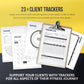 Personal Trainer Client Intake Forms and Fitness Trackers (mustang)