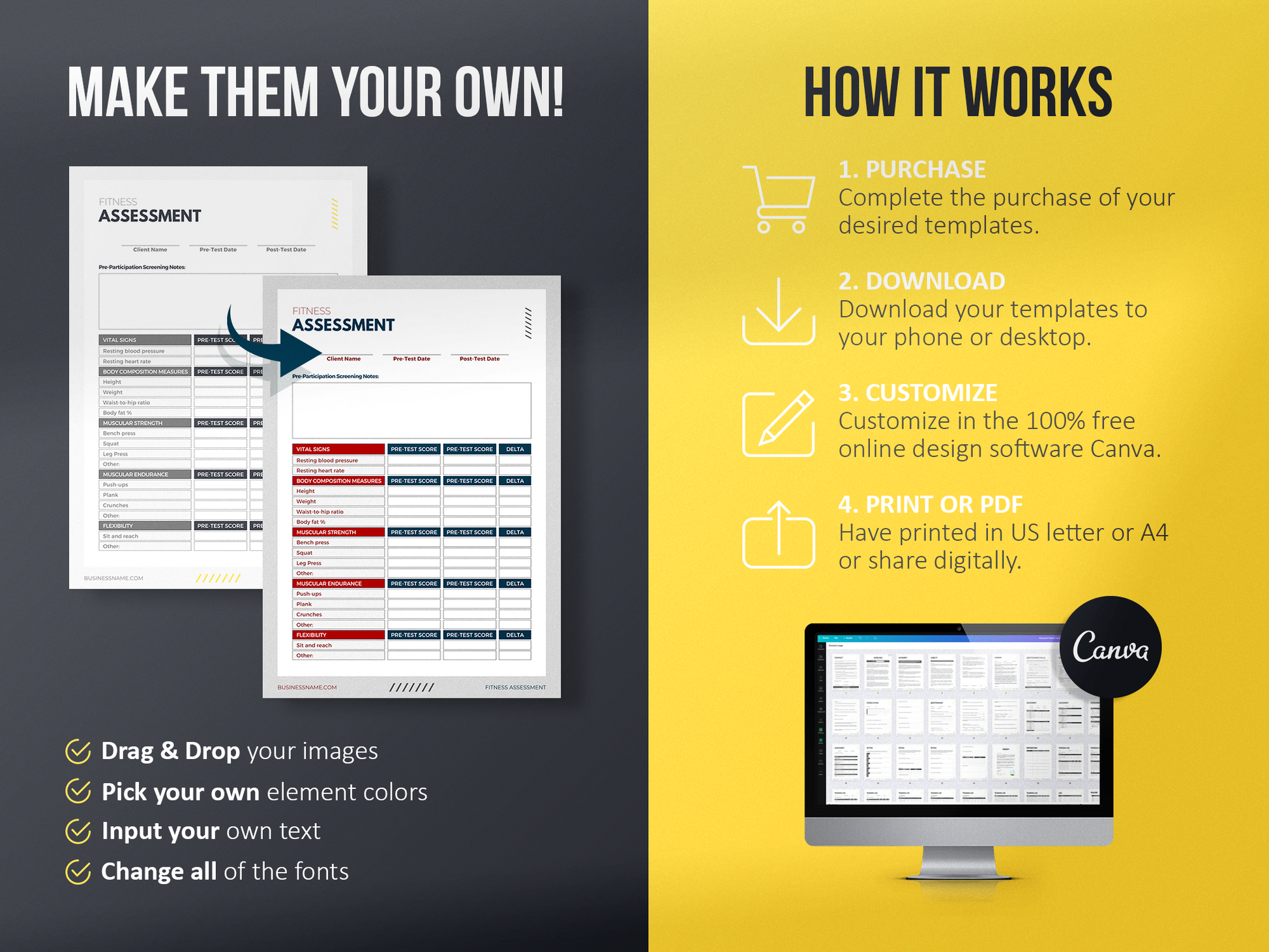 Personal Trainer Client Intake Forms and Fitness Trackers (mustang)