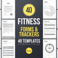 Personal Trainer Client Intake Forms and Fitness Trackers (mustang)