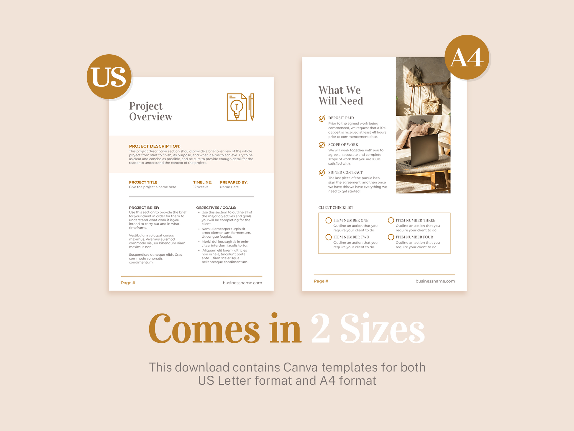 Project Proposal Template (Boho)