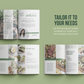Recipe Book Template | Cookbook Template | Recipe Card Template | Meal Planner | Nutritionist Recipe Book | Family Cookbook | Canva Template