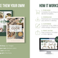 Recipe Book Template | Cookbook Template | Recipe Card Template | Meal Planner | Nutritionist Recipe Book | Family Cookbook | Canva Template
