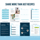 Recipe Book Template (Sky)
