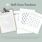 Self-Care Worksheets & Trackers (Duck Egg)