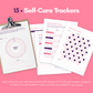 Self-Care Worksheets & Trackers (Punch)