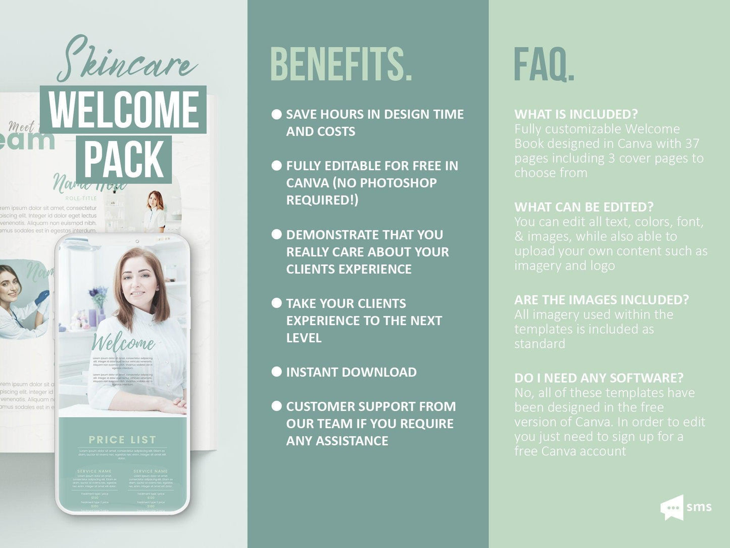 Skincare Client Welcome Pack Template (aloe)