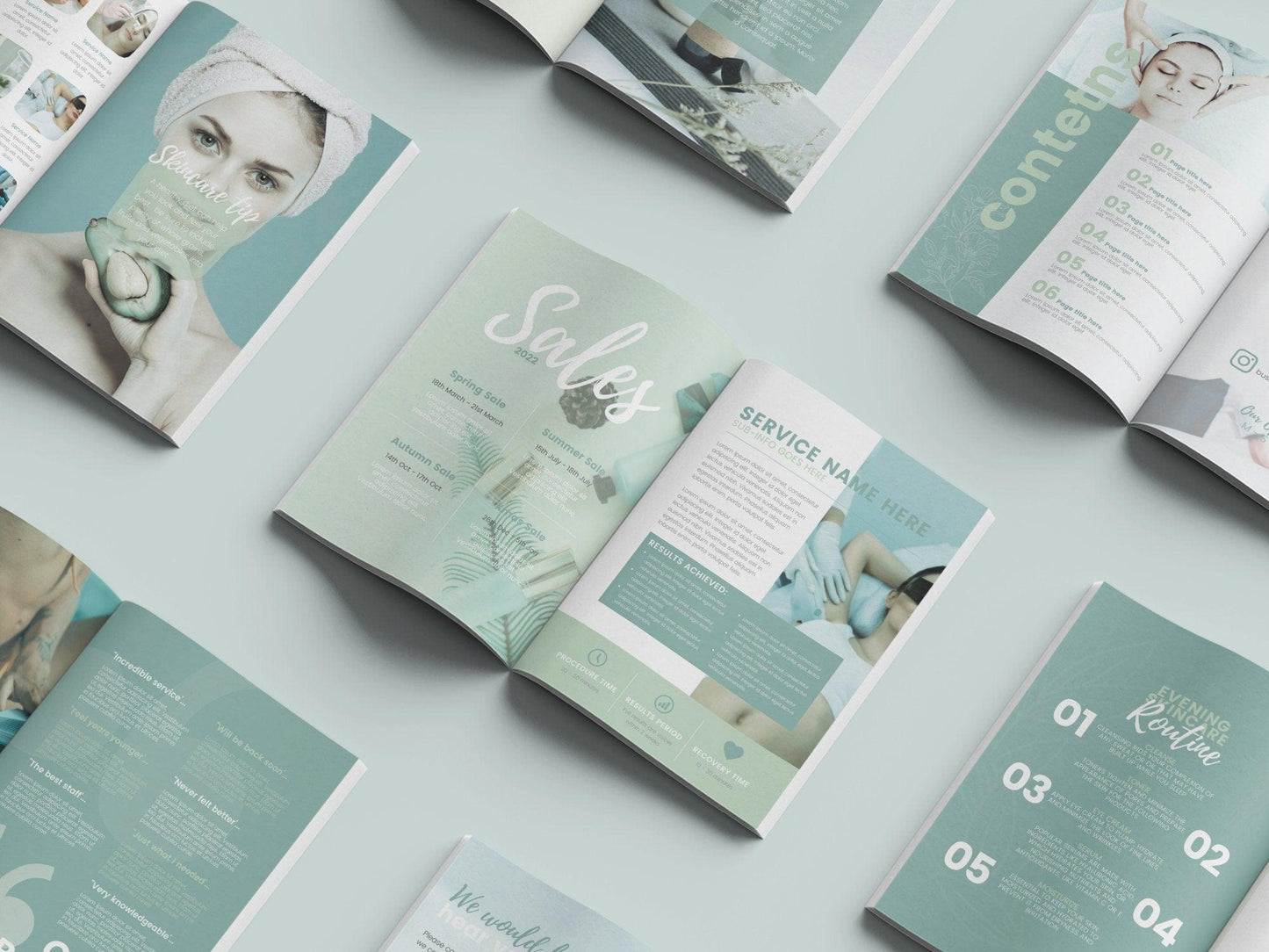 Skincare Client Welcome Pack Template (aloe)