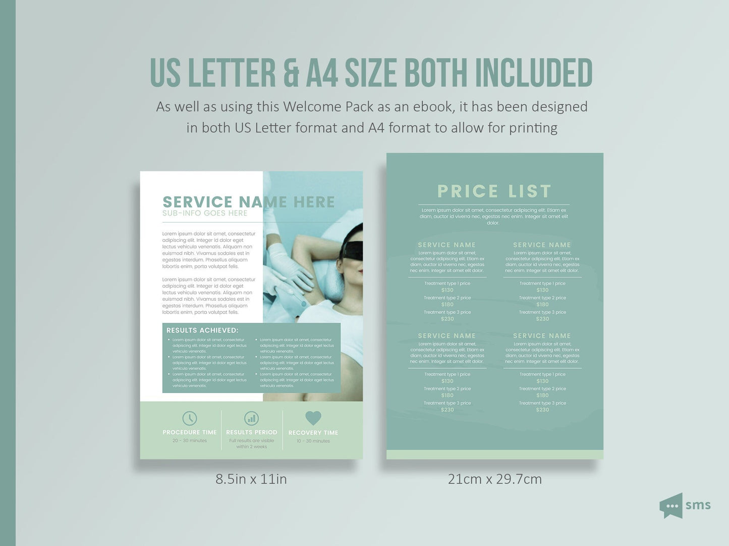 Skincare Client Welcome Pack Template (aloe)