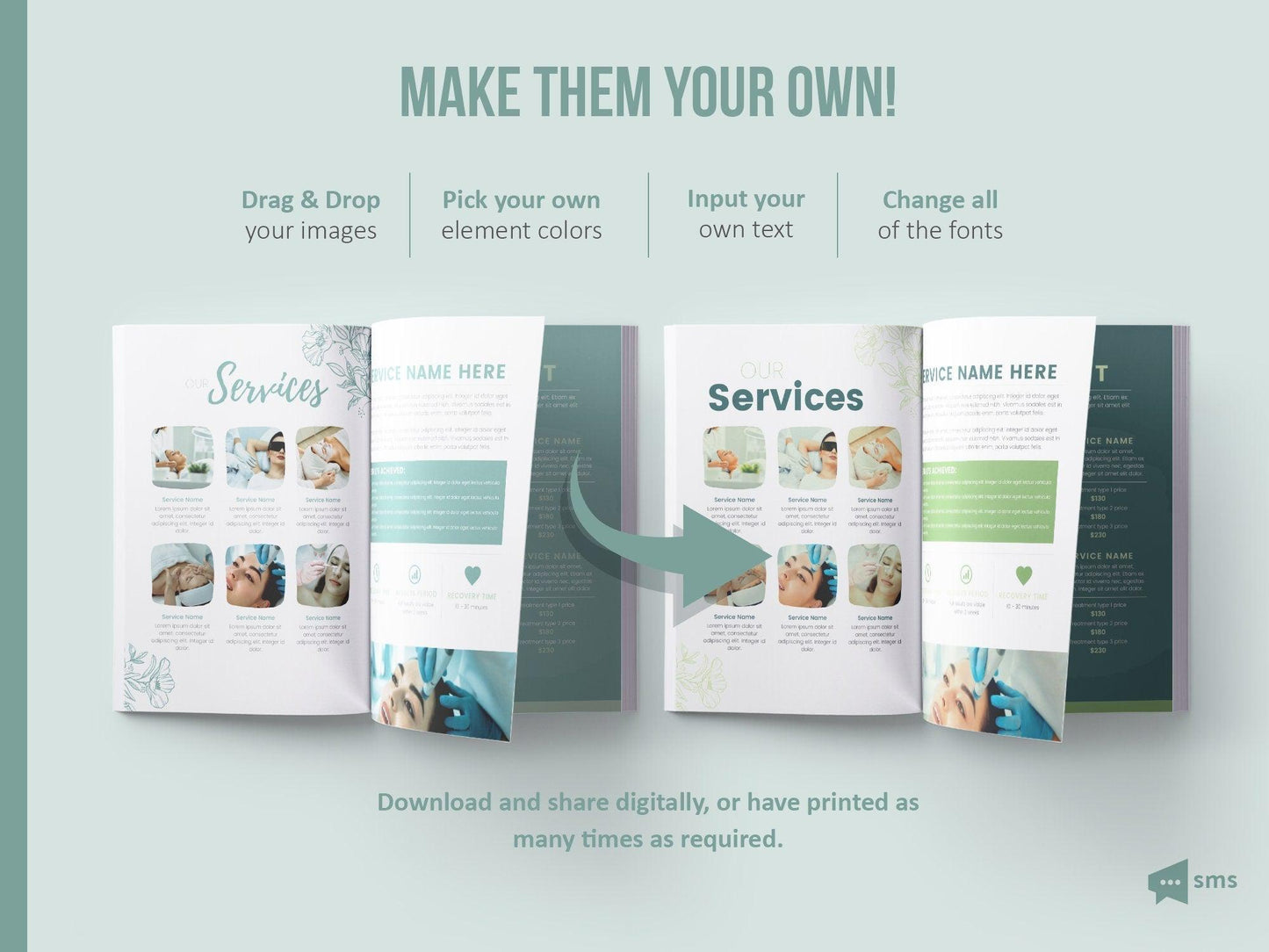 Skincare Client Welcome Pack Template (aloe)