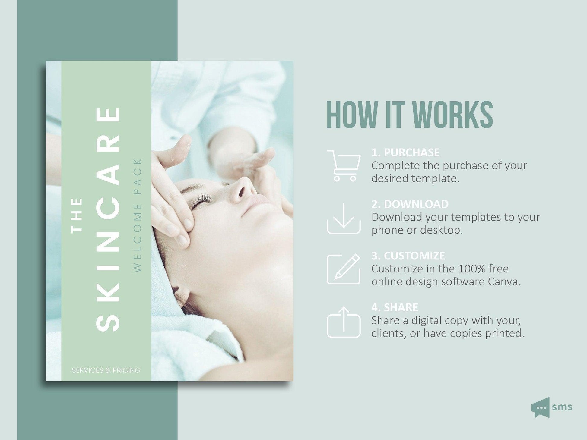 Skincare Client Welcome Pack Template (aloe)