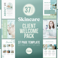 Skincare Client Welcome Pack Template (aloe)