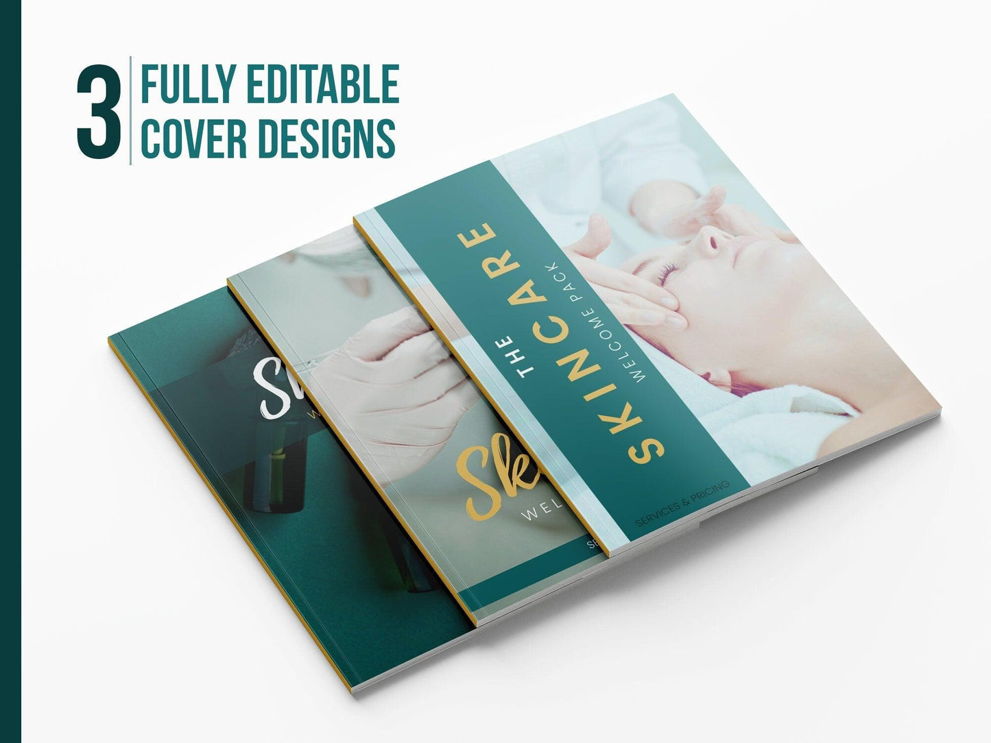 Skincare Client Welcome Pack Template (emerald)