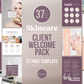 Skincare Client Welcome Pack Template (pebble)