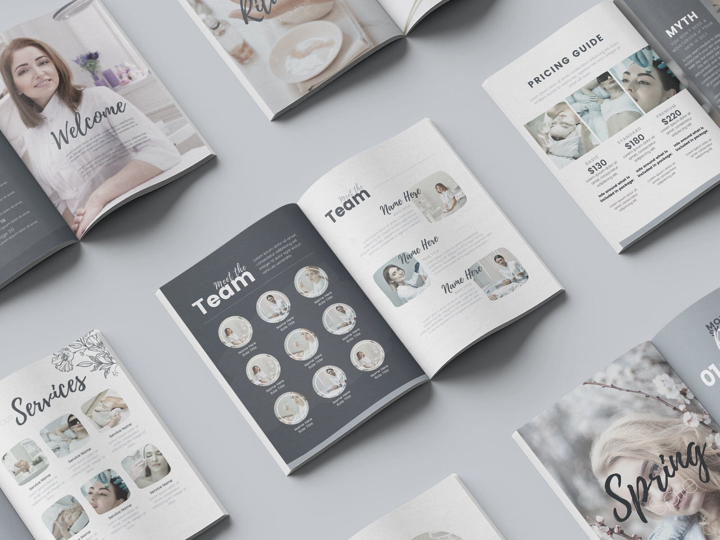 Skincare Client Welcome Pack Template (slate)