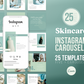 Skincare Instagram Carousel Templates (aloe)