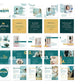 Skincare Instagram Carousel Templates (emerald)