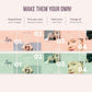 Skincare Instagram Carousel Templates (pebble)