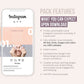 Skincare Instagram Carousel Templates (pebble)