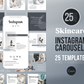 Skincare Instagram Carousel Templates (slate)