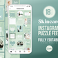 Skincare Instagram Puzzle Template (aloe)