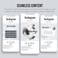 Skincare Instagram Puzzle Template (slate)