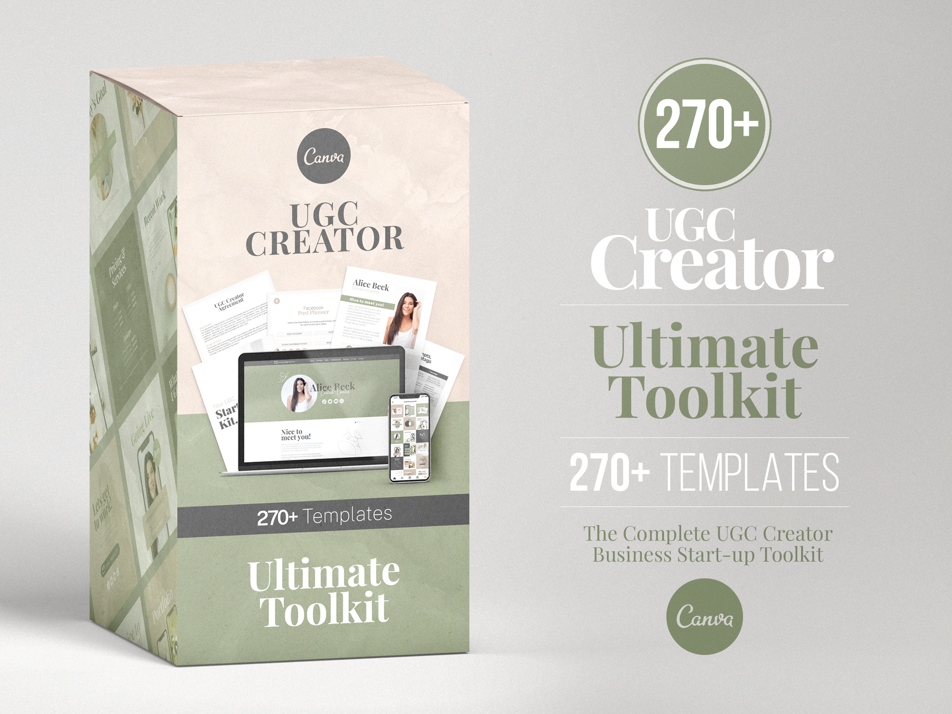 UGC Creator Ultimate Toolkit (Green)