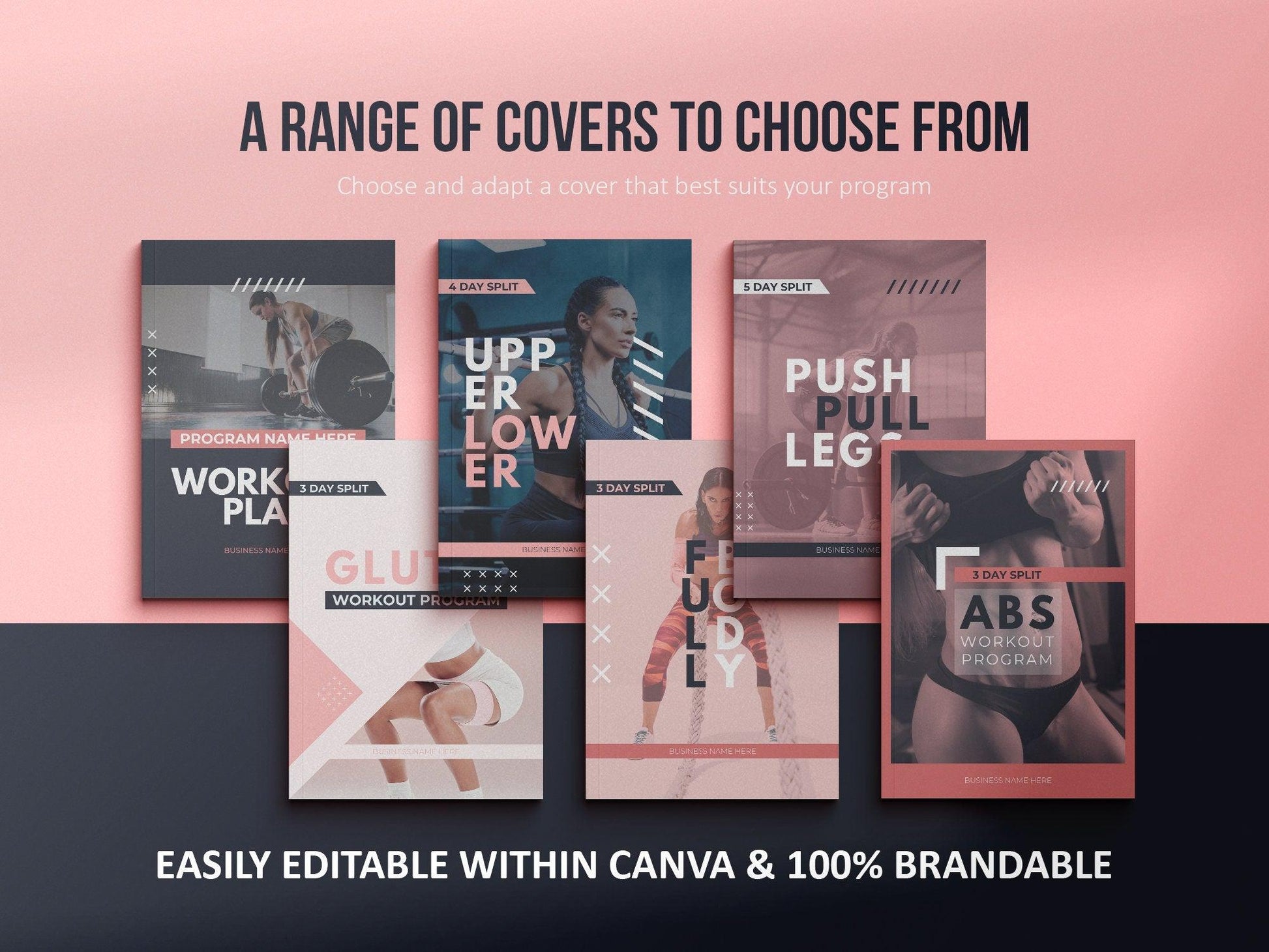 Workout Program Template (blush)