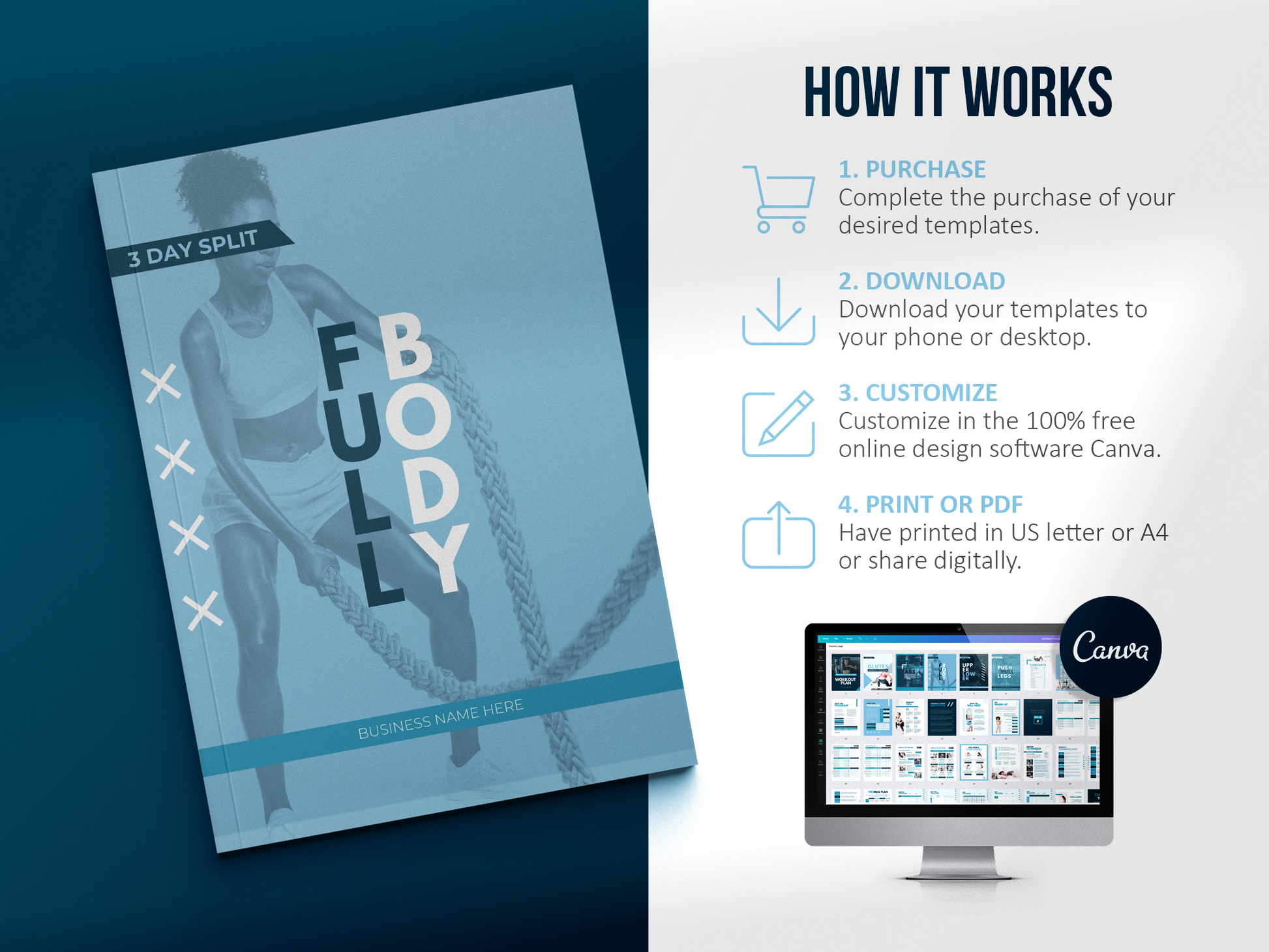 Workout Program Template (sky)