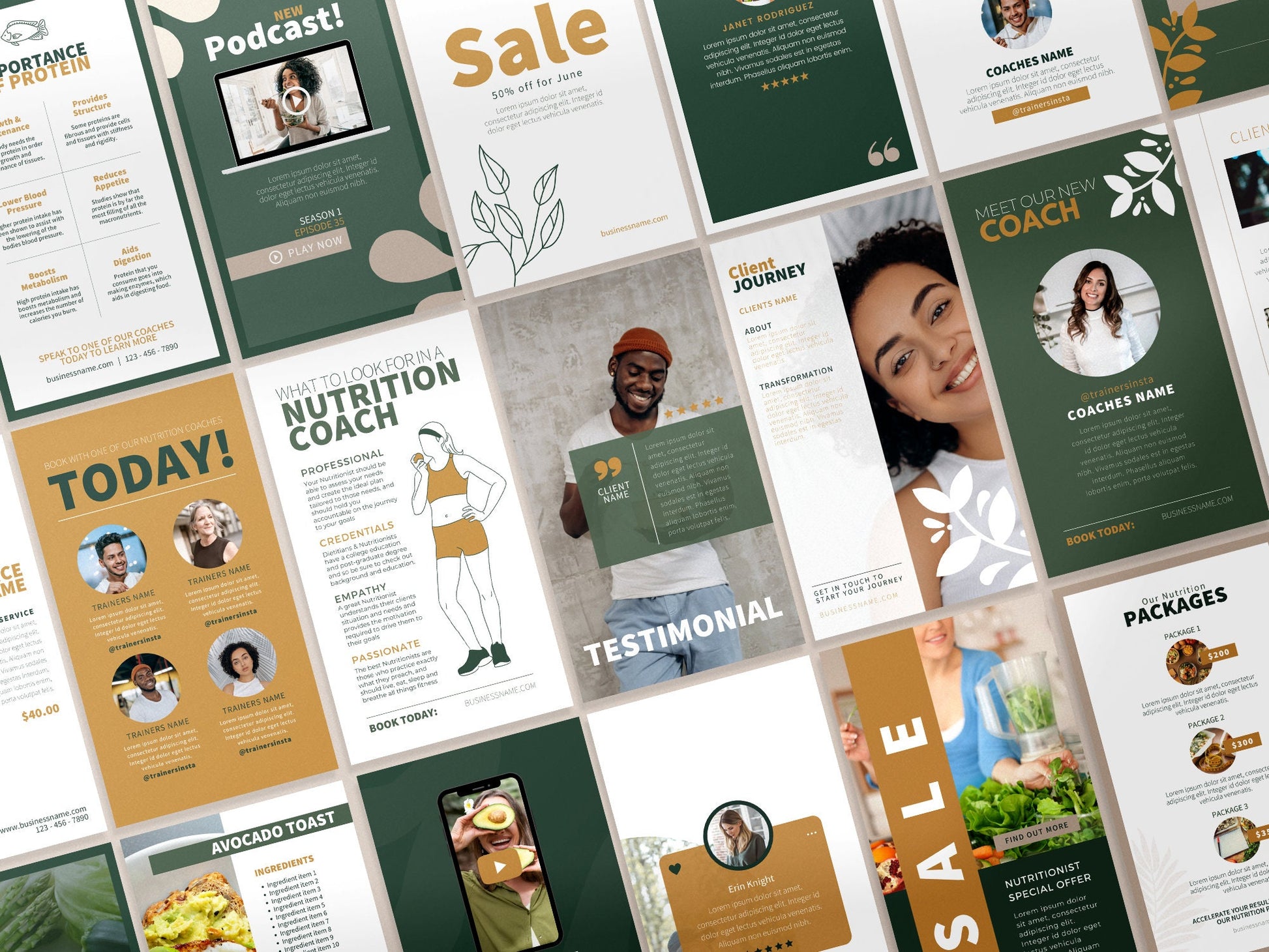 420 Health & Nutrition Instagram Post Templates | Health and Wellbeing | Nutrition Instagram Templates | Dietitian Template | Nutritionist