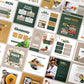 420 Health & Nutrition Instagram Post Templates | Health and Wellbeing | Nutrition Instagram Templates | Dietitian Template | Nutritionist