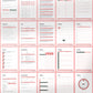 Nutrition Coach Client Intake Forms and Nutrition Trackers (Blush)