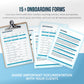Nutrition Coach Client Intake Forms and Nutrition Trackers (Sky)
