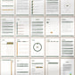 Nutrition Coach Client Intake Forms and Nutrition Trackers (Nature)
