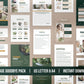 Nutrition Client Welcome Pack and Client Goodbye Pack Templates (Nature)