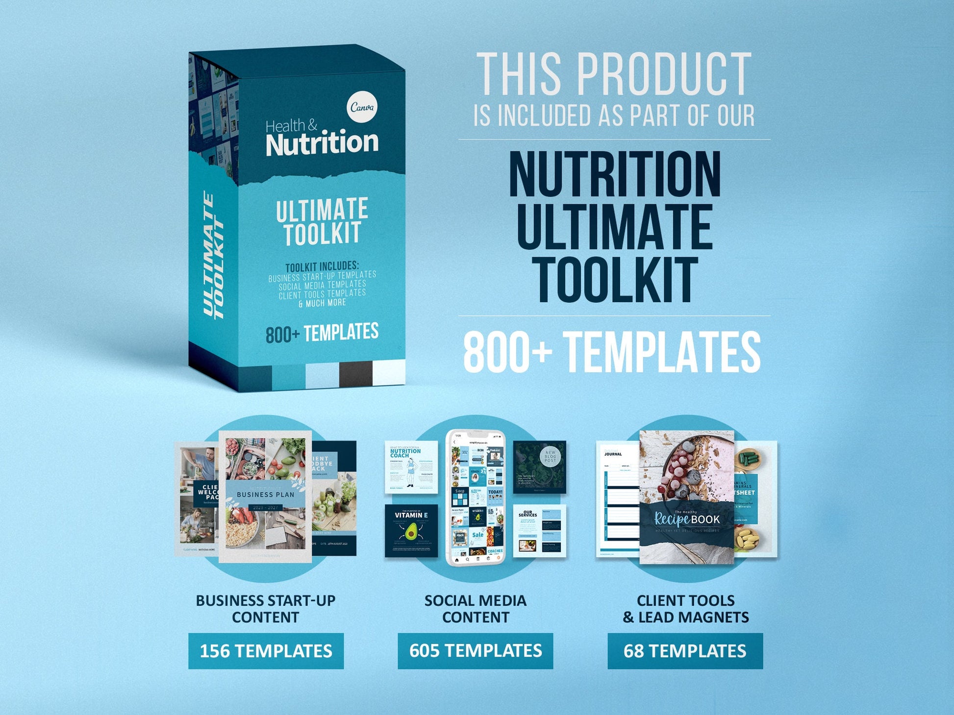 Nutritionist Business Plan Template (Sky)