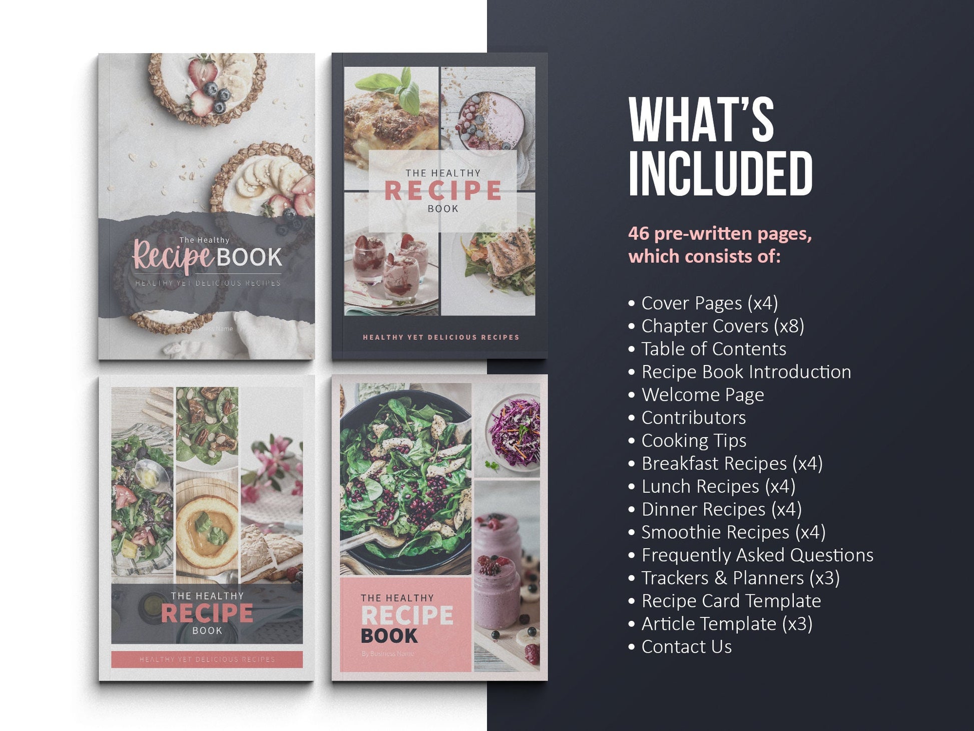 Recipe Book Template for Canva (1084172)